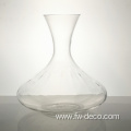 wholesale tulip shaped transparent wine glass decanter